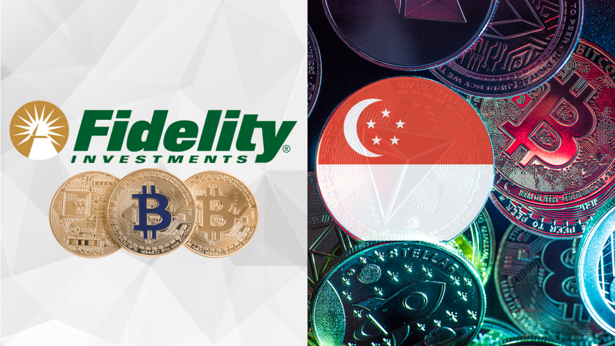 Fidelity FDIT token and Ethereum logo symbolizing institutional adoption of blockchain-based U.S. Treasuries