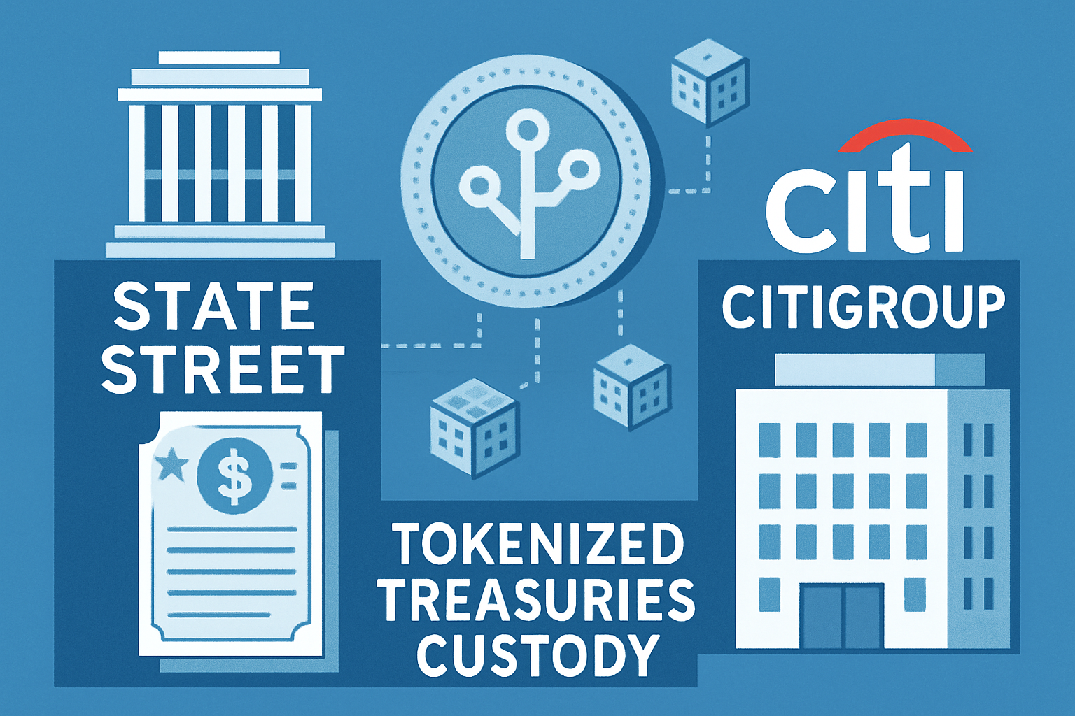State Street Citigroup tokenized Treasuries custody