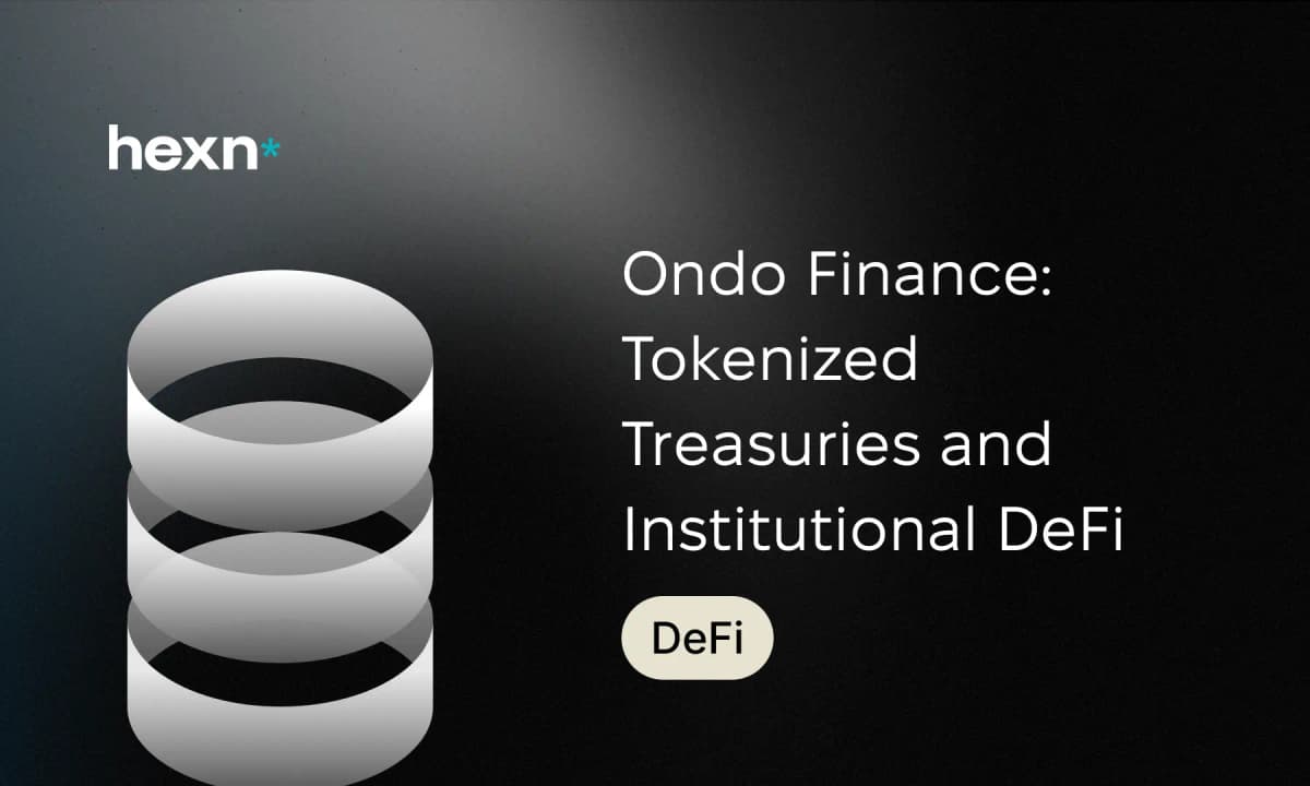 Ondo Finance OUSG tokenized US Treasuries Ethereum