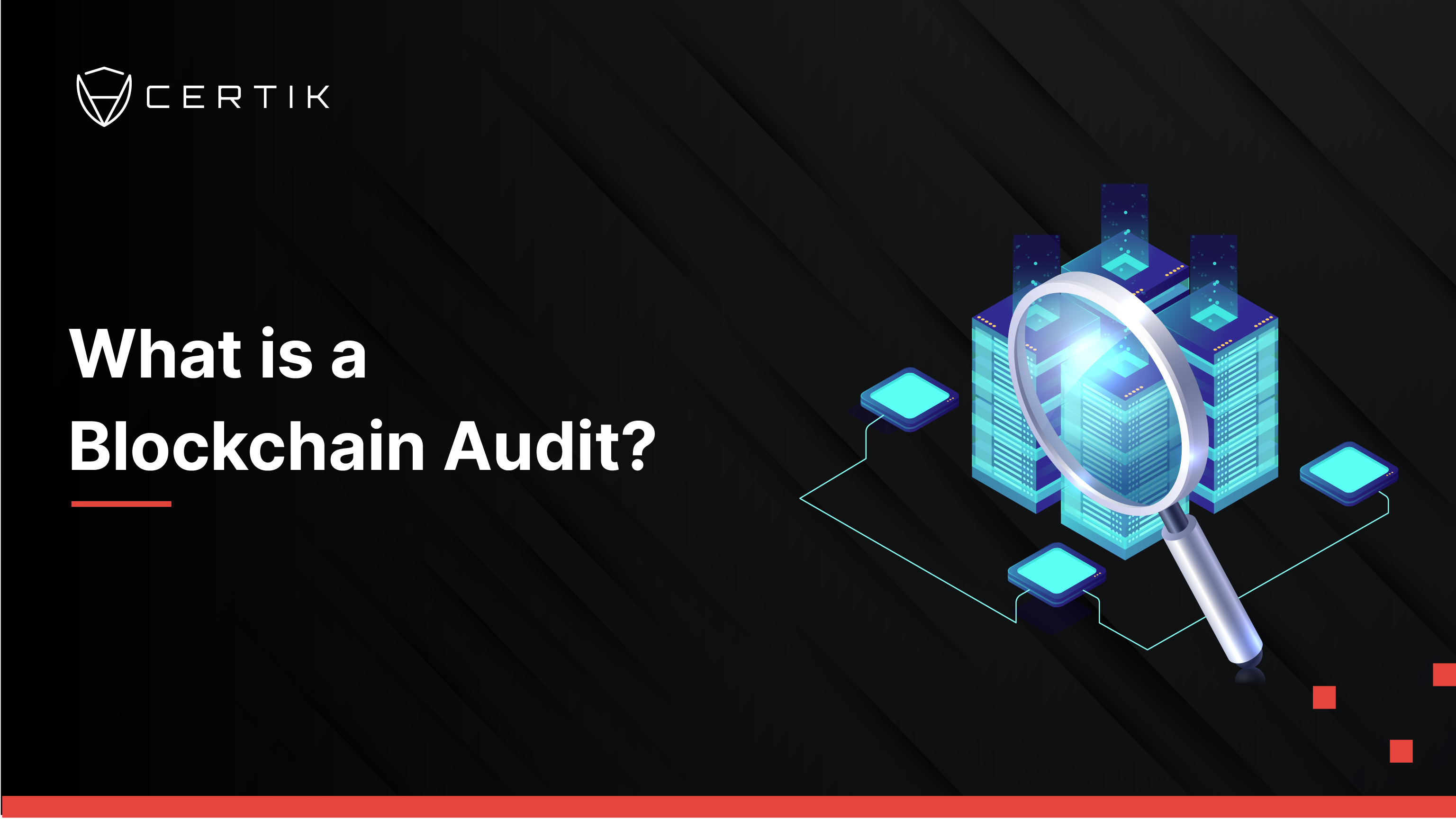 transparent blockchain audit checkmark